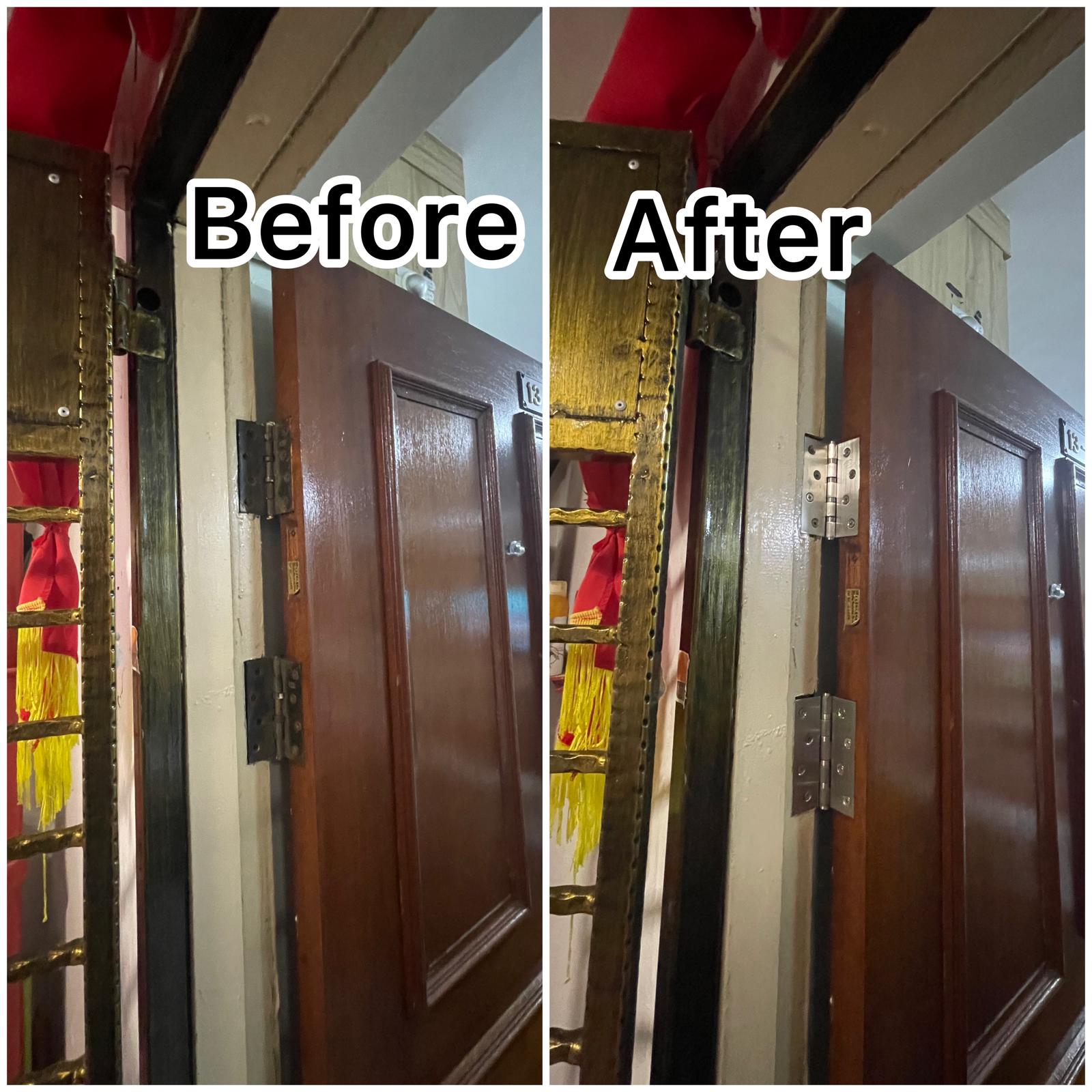 Say Goodbye to Squeaky and Sagging Doors: Professional Door Hinge Replacement Services